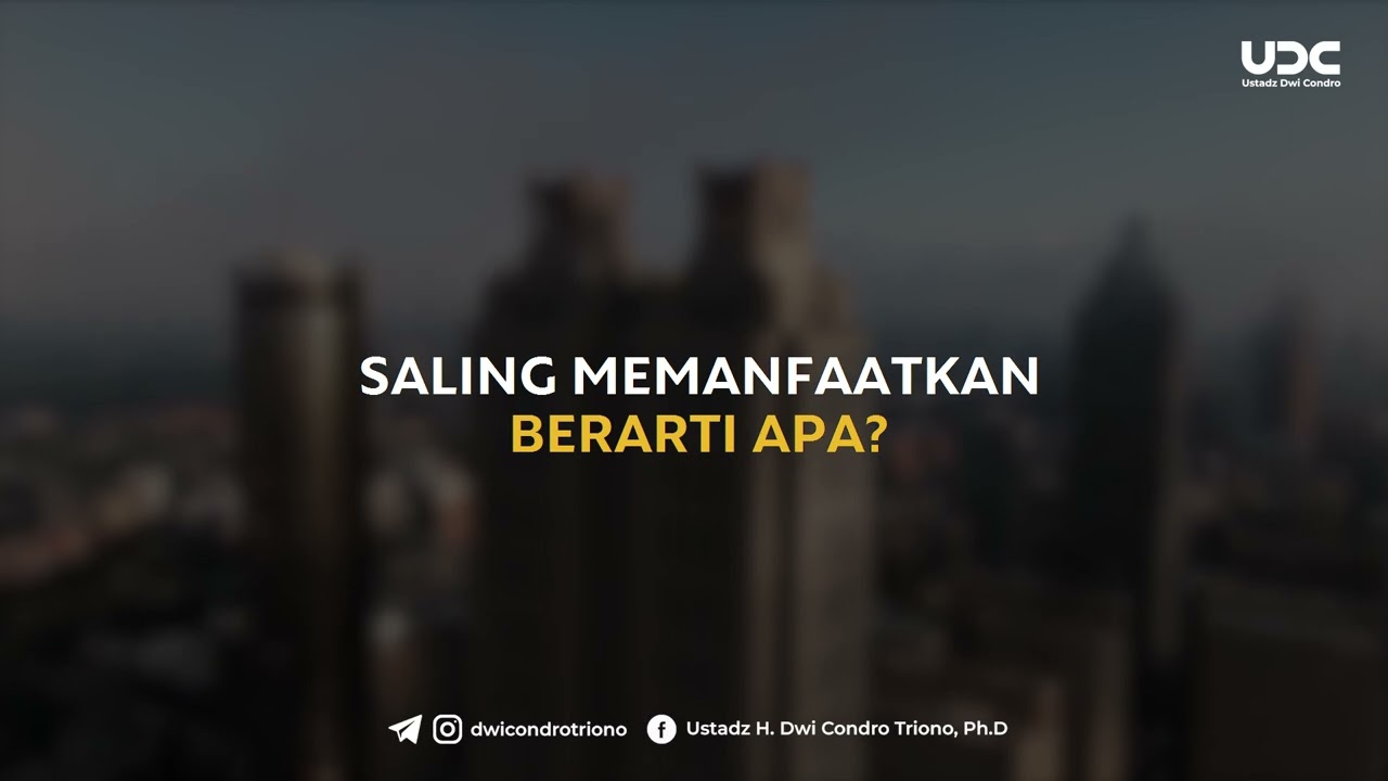 DALIL MEMANFAATKAN TENAGA KERJA