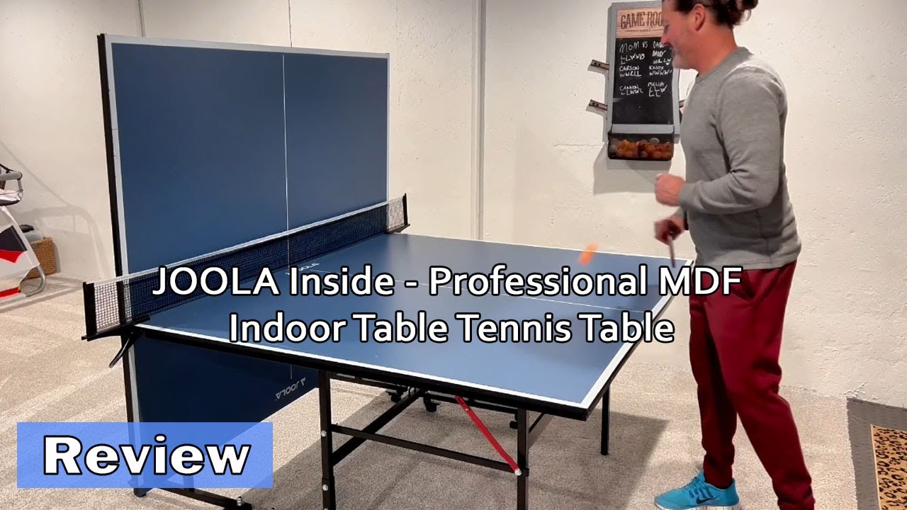 JOOLA Inside - Professional MDF Indoor Table Tennis Table Review - Should You Buy?