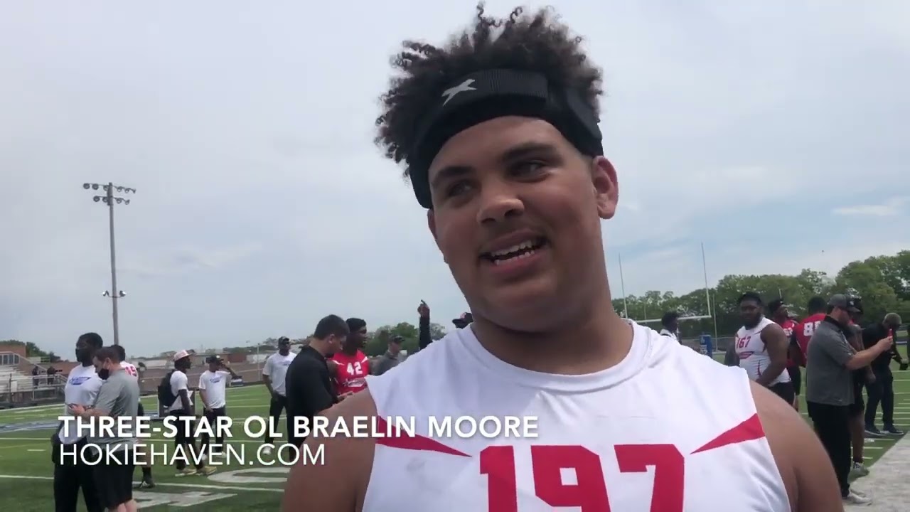 Braelin Moore at Rivals Camp New Jersey