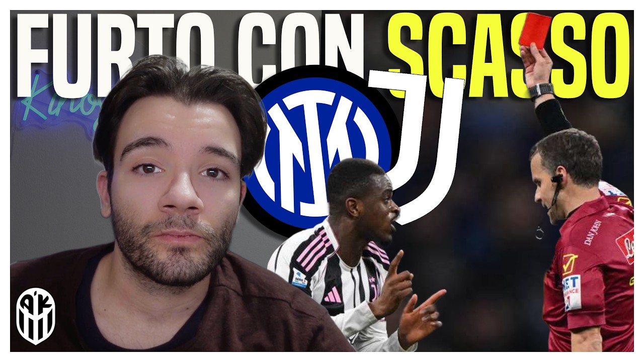 RAPINA A MANO ARMATA. VERGOGNATEVI TUTTI. || Inter - JUVENTUS 3-2