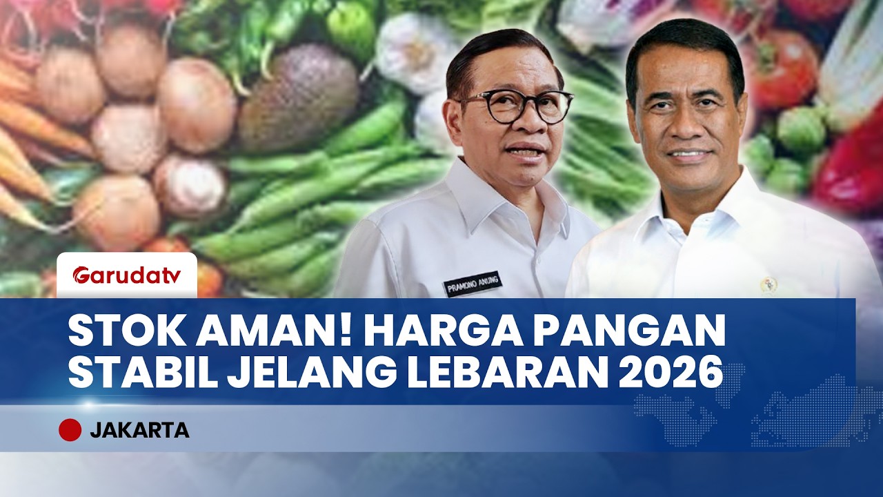Lebaran Tenang! Mentan Amran & Gubernur Pramono Pastikan Stok Pangan Aman di Jakarta