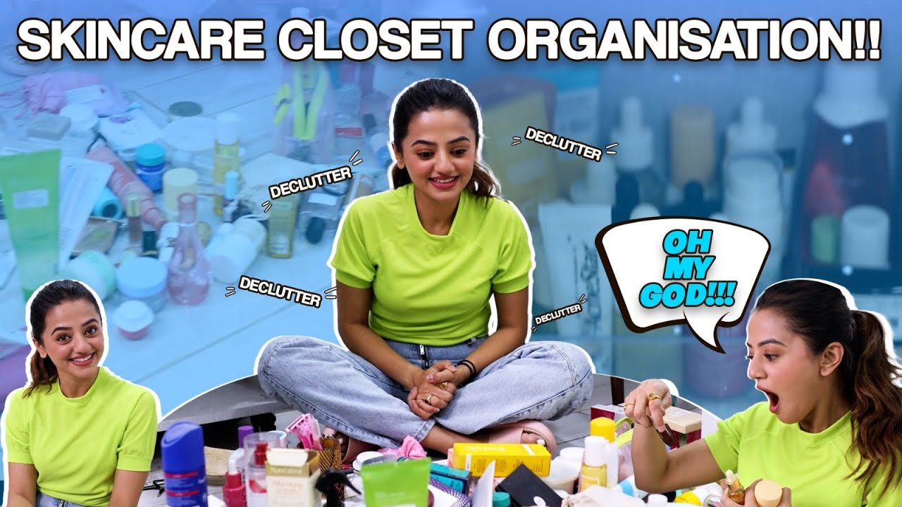 Skin Care Closet I Saaf Safai 🥺 I Itane saare products 😳 I Helly Shah