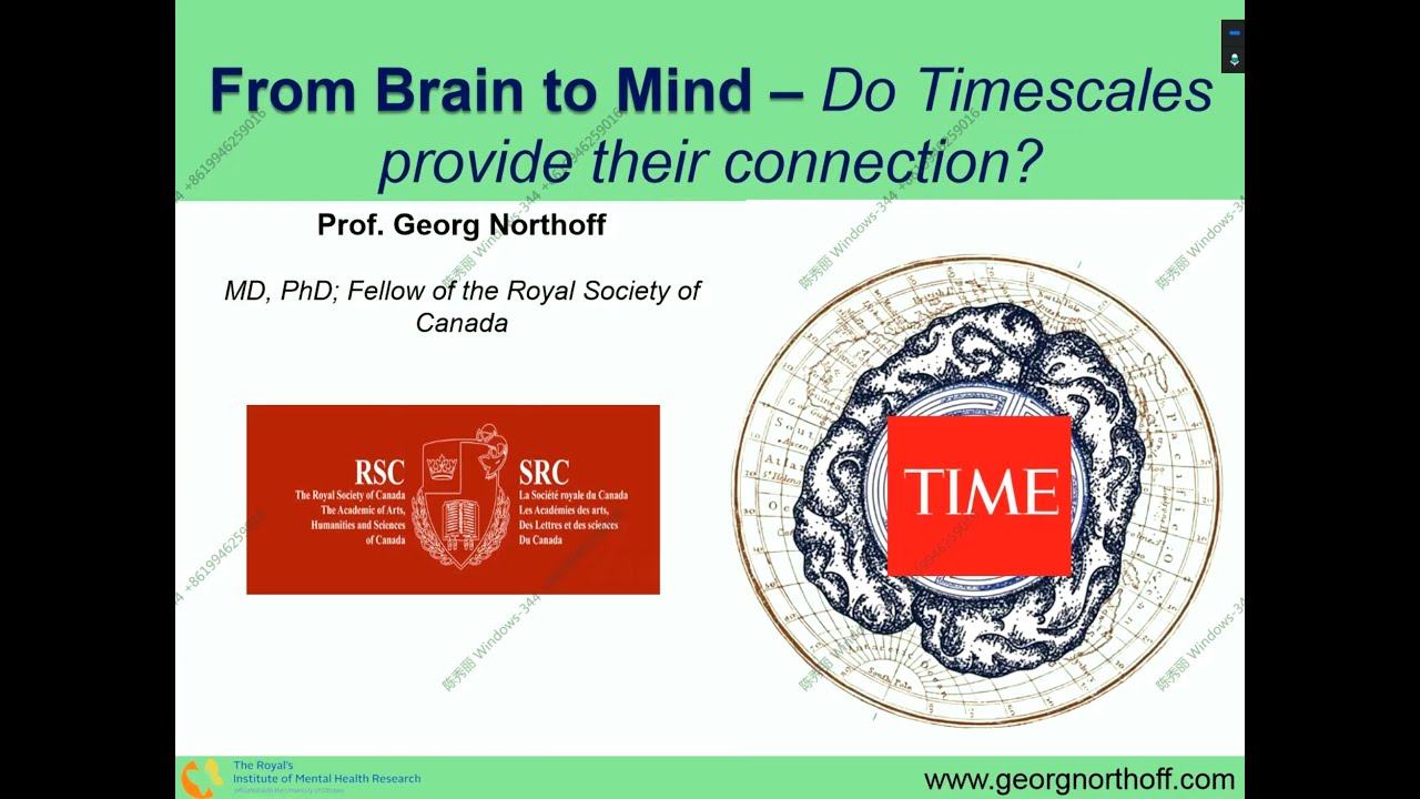 Talk at Hangzhou University  - From Brain to Mind - Do Timescales provide their connection?