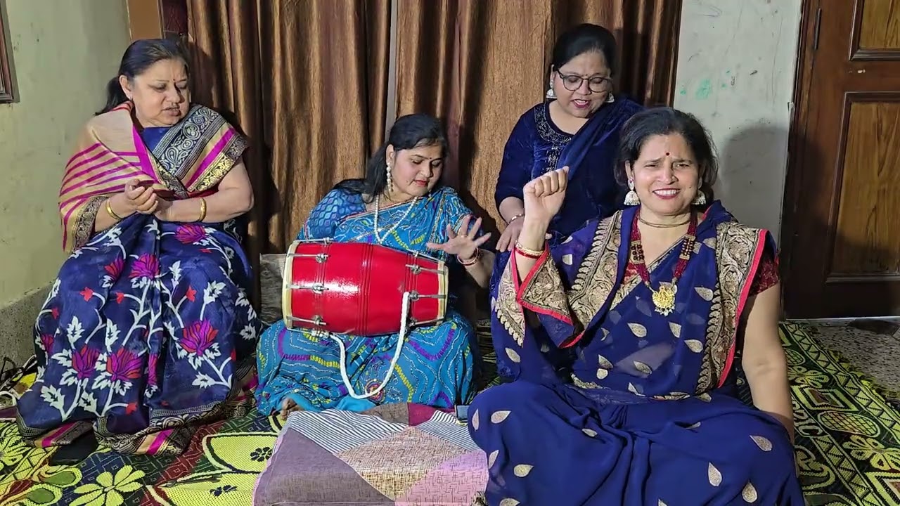 शिवरात्रि स्पेशल 💃❣️शिव विवाह भजन सुन गौरा मां पार्वती तेरा दूल्हा कैसा आया है