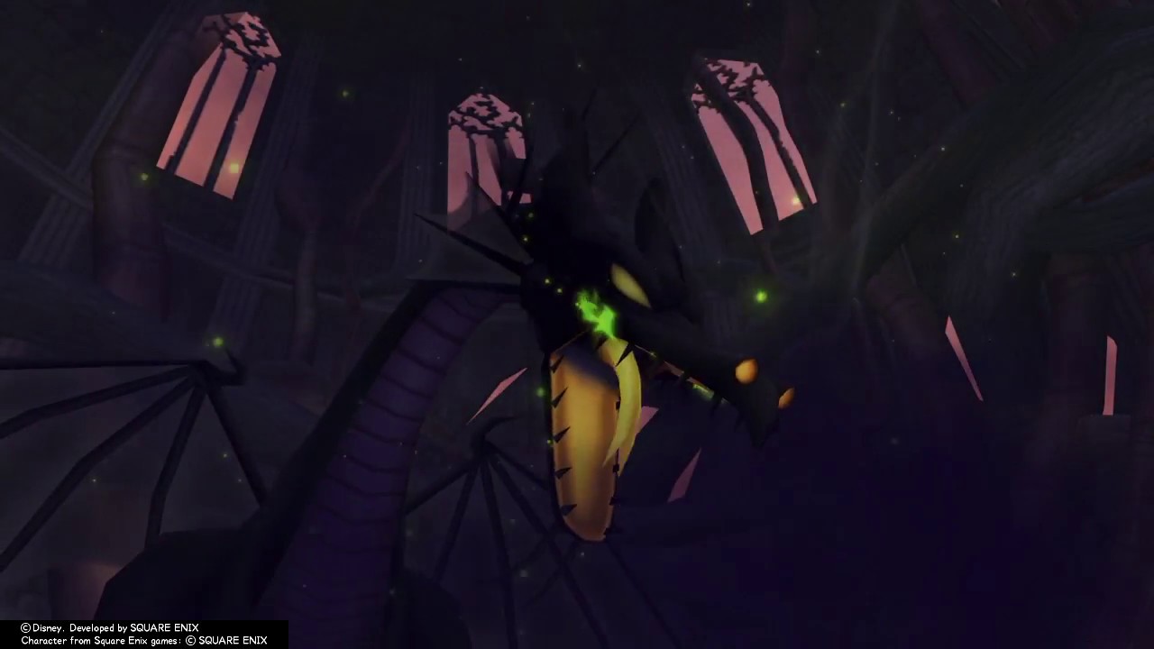 KHFM HD (PS4) (LV1) Speed Run - Dragon Maleficent