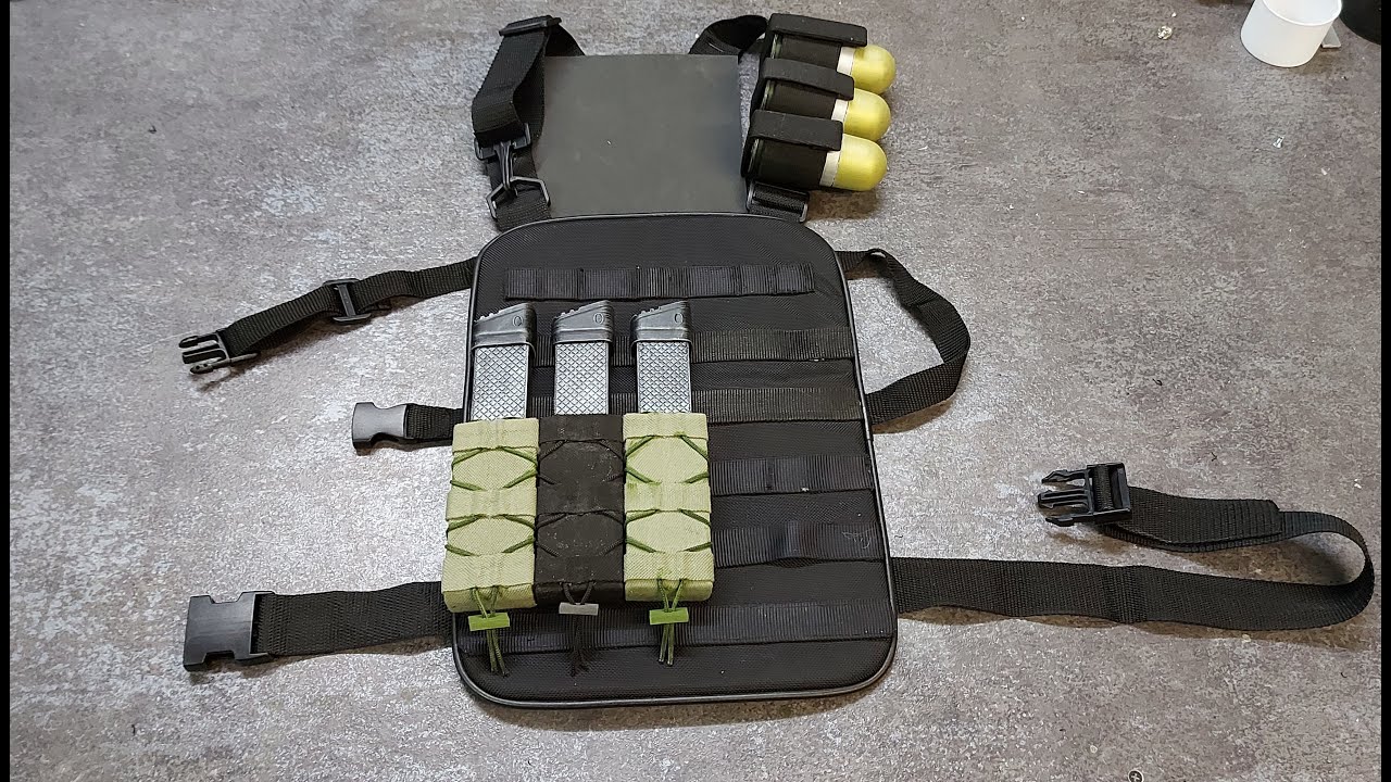 Cable Cosplay - Tactical Vest from the movie Deadpool 2. Low tech and high tech variants.