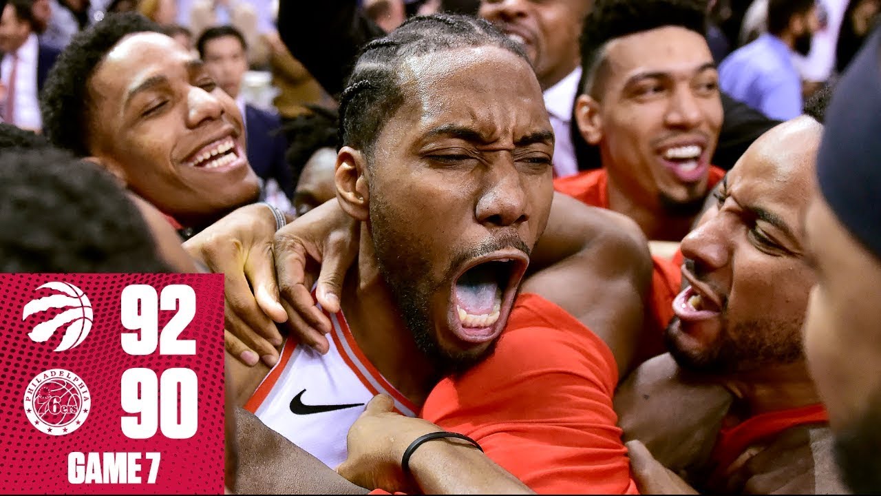 Kawhi sinks first-ever Game 7 buzzer-beater to end the 76ers’ season  | 2019 NBA Playoff Highlights