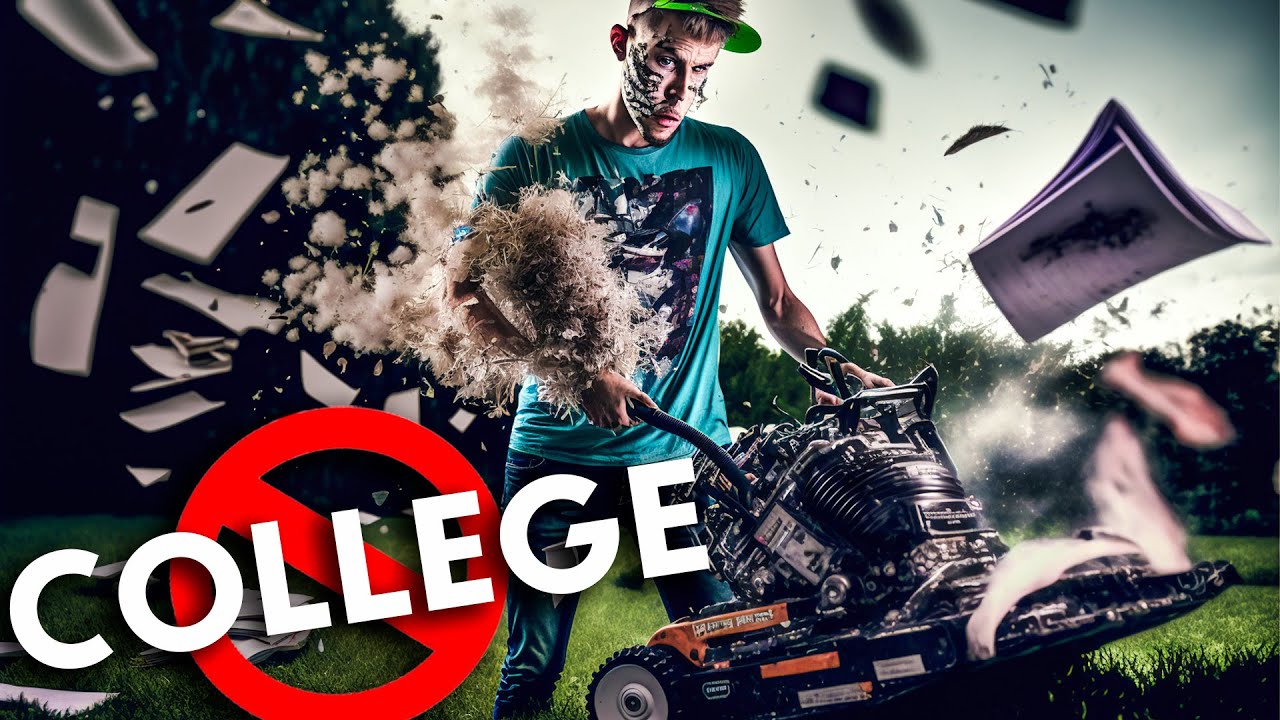 Should you QUIT SCHOOL to Start a Lawn Care Business?