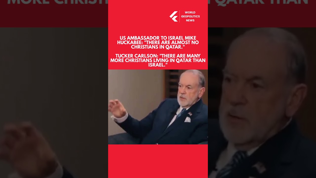 US Ambassador to Israel Mike Huckabee: 