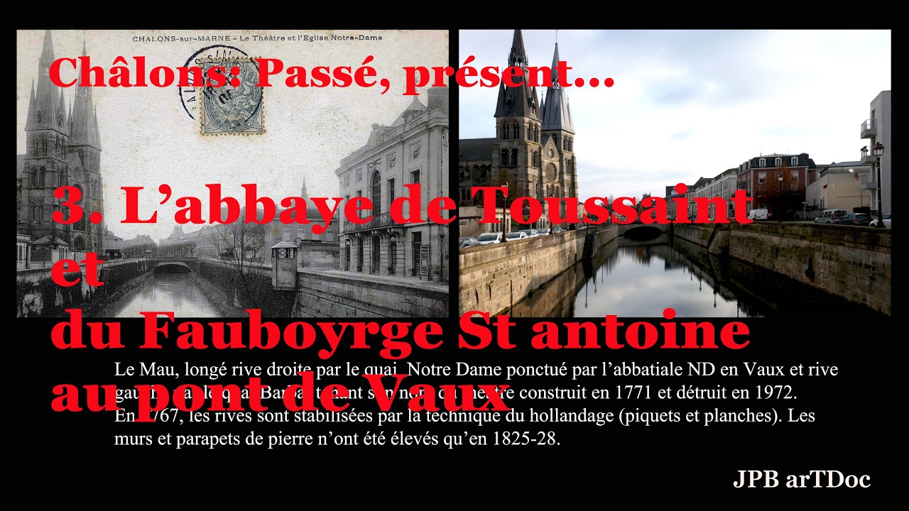 3. L'abbaye de Toussaint et du Faubourg St Antoine au pont de Vaux