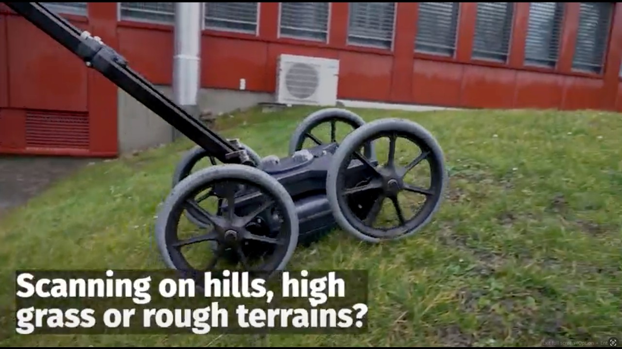 Off-road Utility Locating with Proceq GS8000 Lite Subsurface GPR