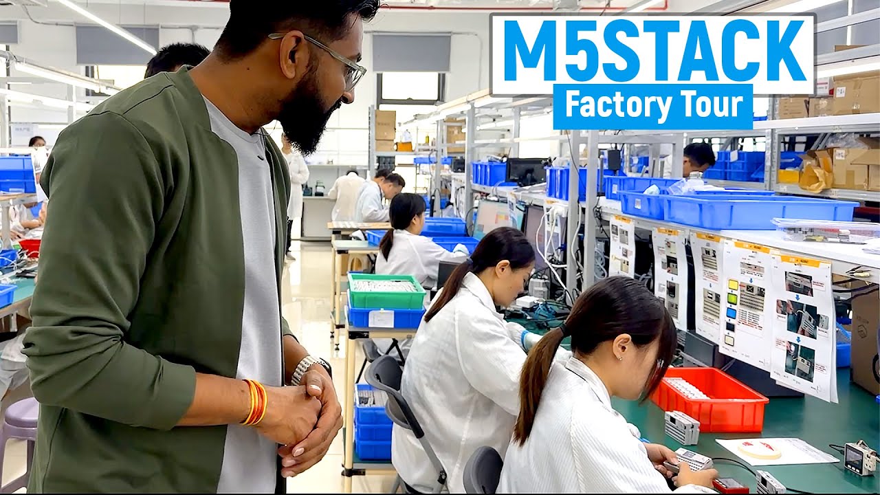 Экскурсия по заводу, складу и офису M5Stack | Китай 🇨🇳