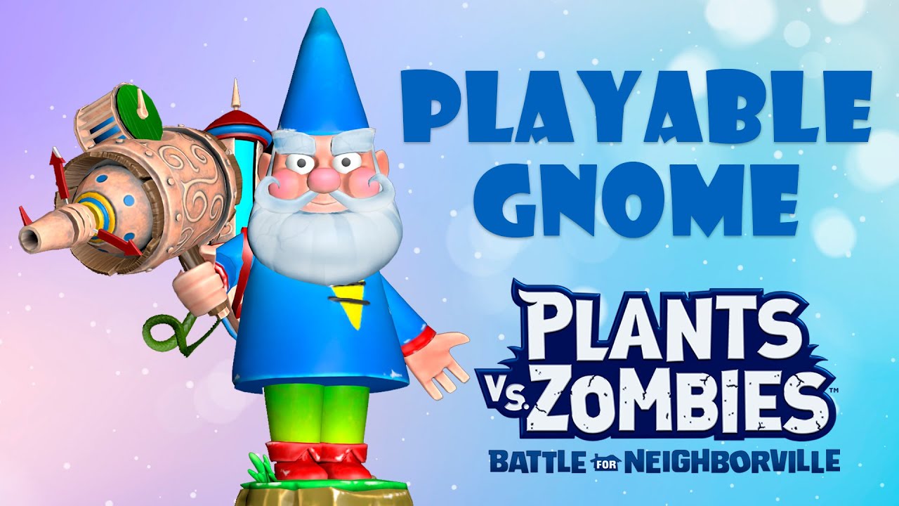 Гномы - Новый класс играбельных персонажей в Plants vs Zombies Битва за Нейборвиль
