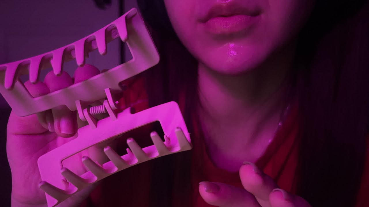 [ASMR] Claw Clip Scratching 😴 