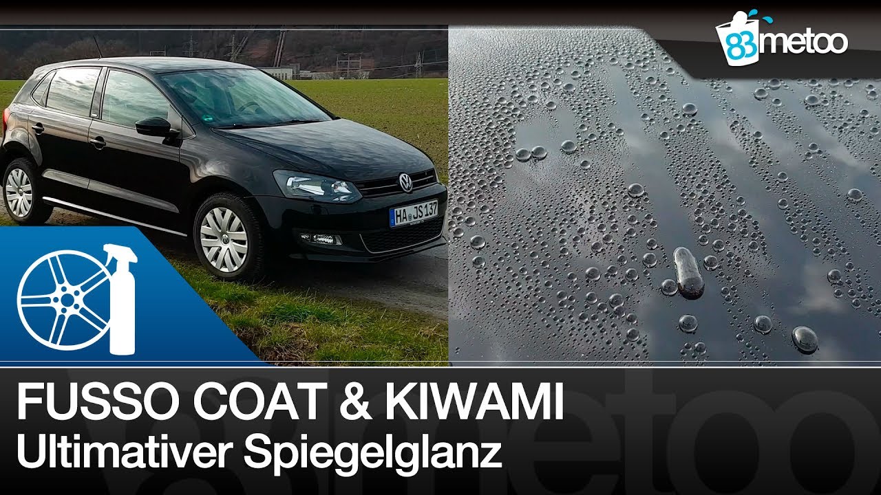 Soft99 Fusso Coat und Kiwami als Topping Schichten | Ultimativer Spiegelglanz und Wetlook Effekt