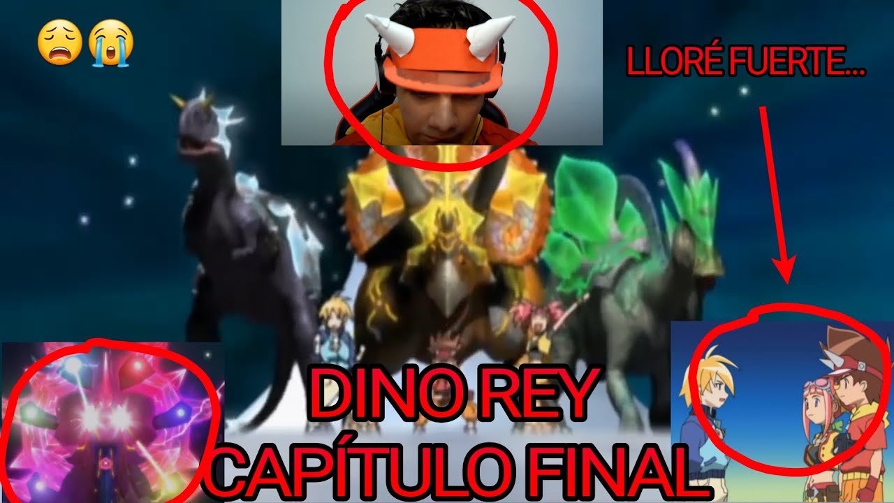 Dino Rey Temporada 2 Cap.30 Destino de Cosmos EL FINAL (Videoreaccion) it'sTinchoGamer