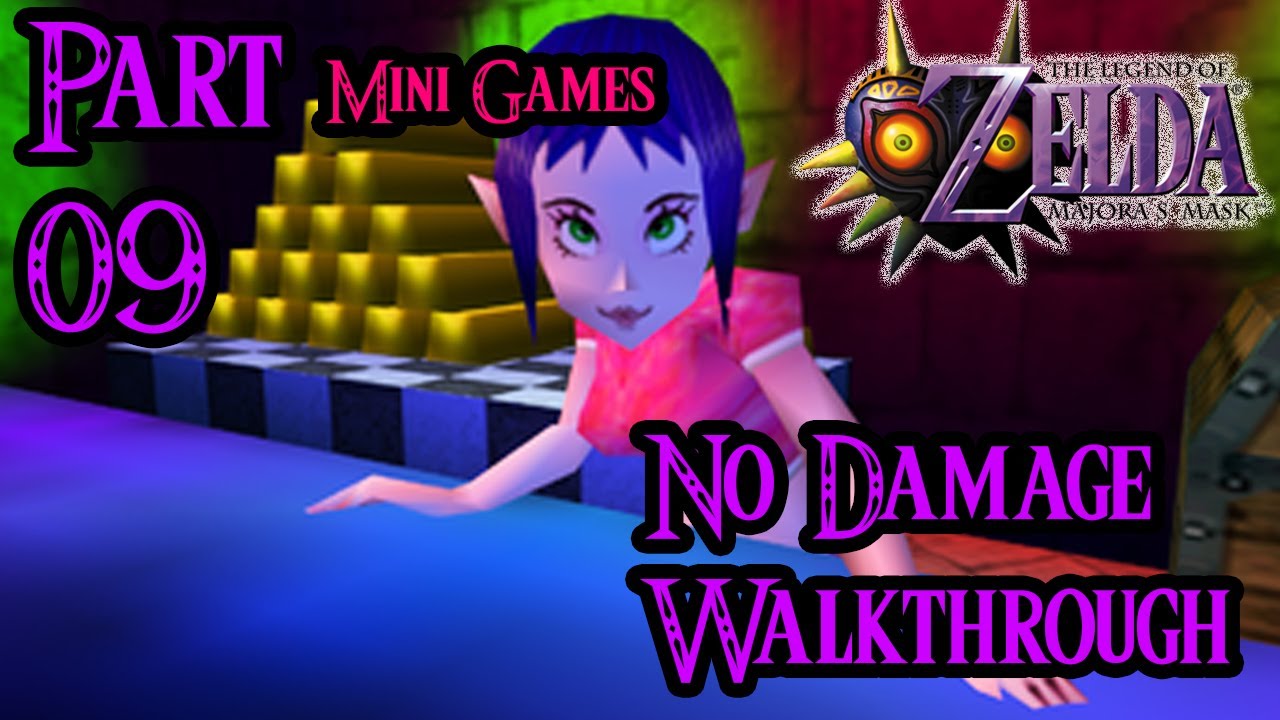 Zelda Majora's Mask 100% Walkthrough Widescreen HD Part 9 - Shooting Gallery - Honey and Darling