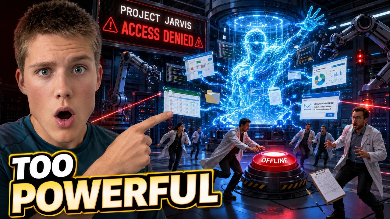 AI JARVIS GETS YEETED OUT AFTER ESCAPING THE LAB