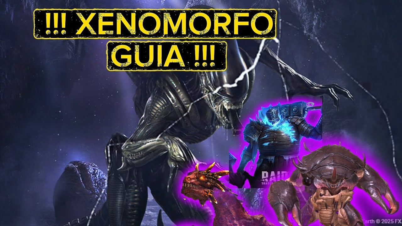 !!! PROBANDO A XENOMORFO EN RAID SHADOW LEGENDS !!!