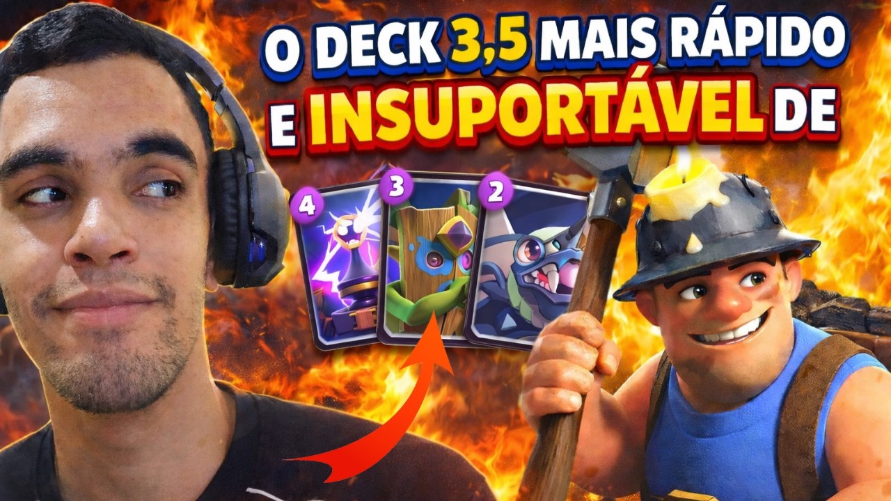 O DECK 3.5 MAIS RÁPIDO E MAIS INSUPORTÁVEL DE MINEIRO