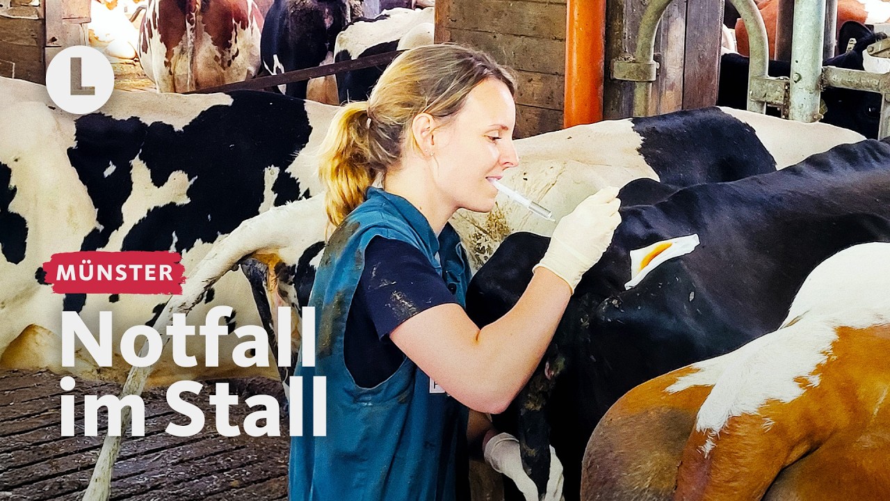 Wie arbeitet eine Tierärztin auf dem Land?  WDR Lokalzeit LandSchafft