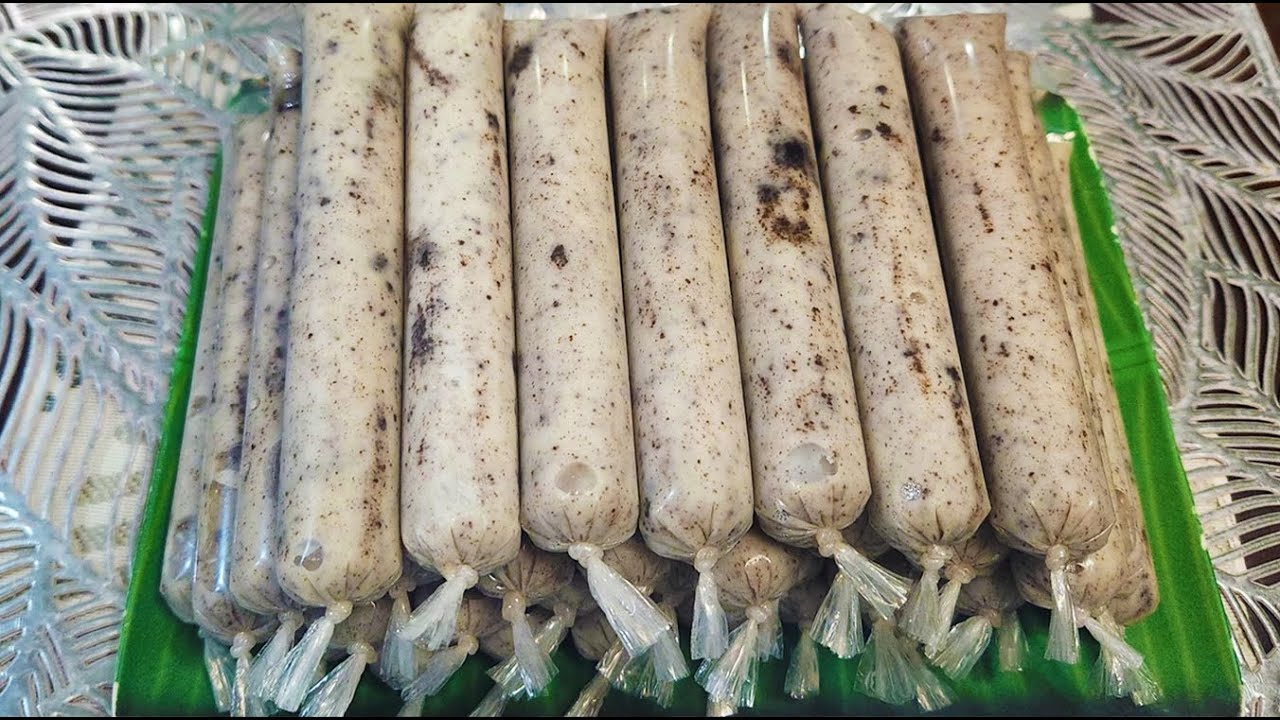 EASY TO MAKE SOFT COOKIES AND CREAM ICE CANDY NA PWEDING PANGNEGOSYO | PAANO GUMAWA NG ICE CANDY
