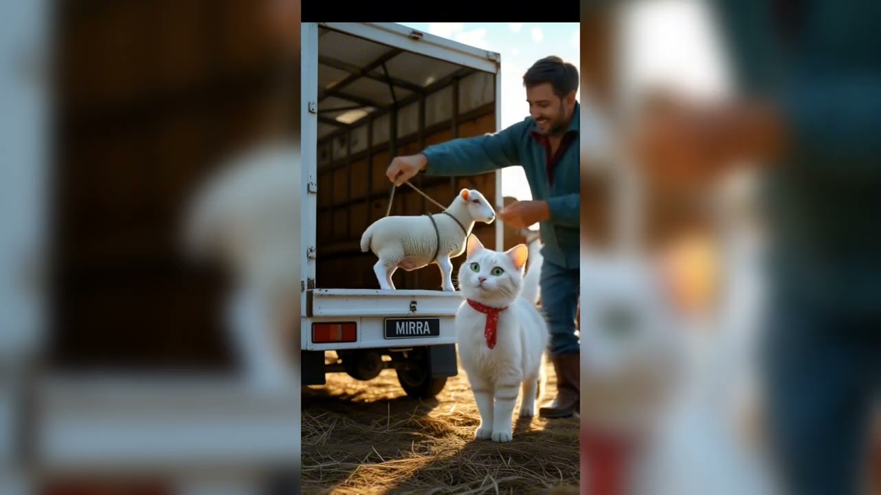 Mira’s Journey: From Buying the Sacrificial Lamb to Helping the Needy  A Powerful Eid Al-Adha Story🐾