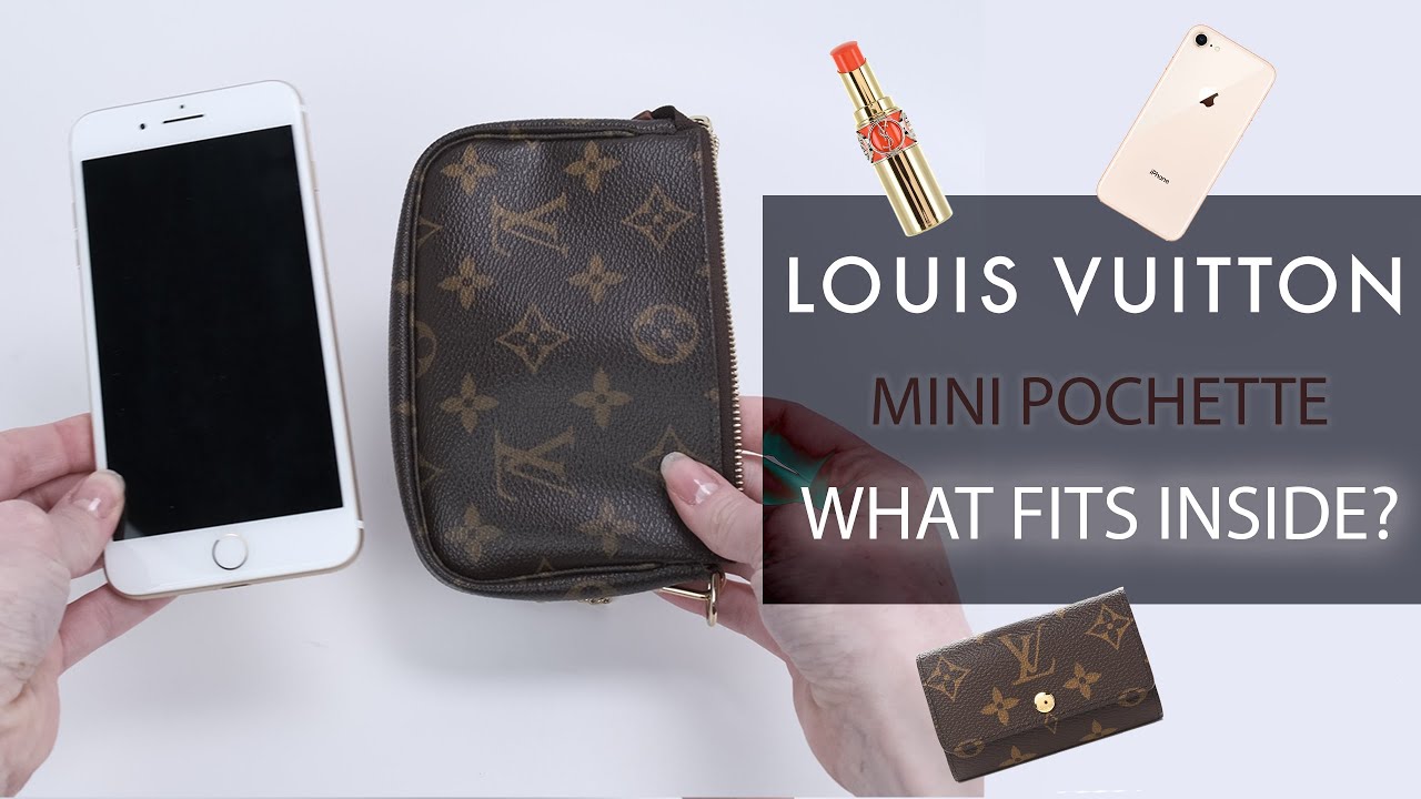 Will Your Phone Fit in a Louis Vuitton Mini Pochette? What Fits Inside