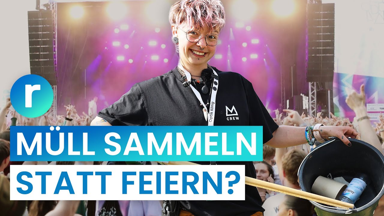 Arbeiten auf dem Festival: Kann die Crew trotzdem feiern? | reporter
