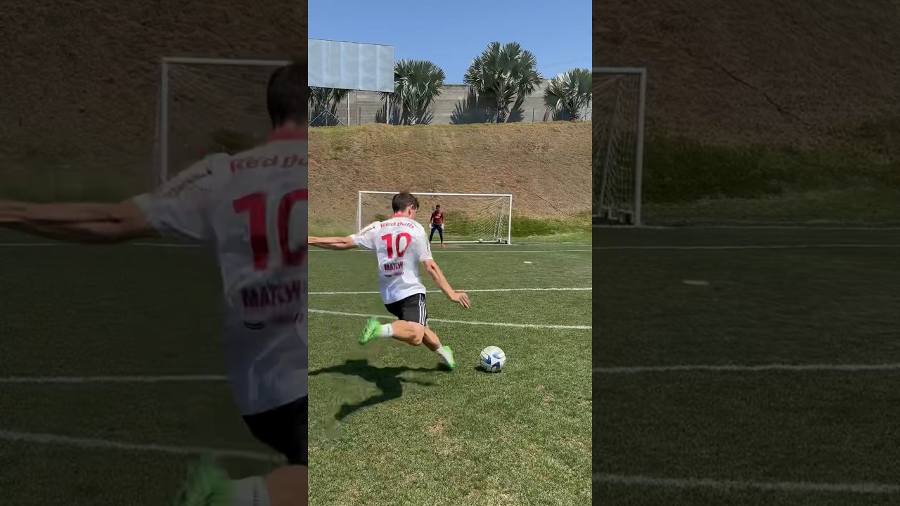 POWER SHOT TUTORIAL #soccer #football #fussball
