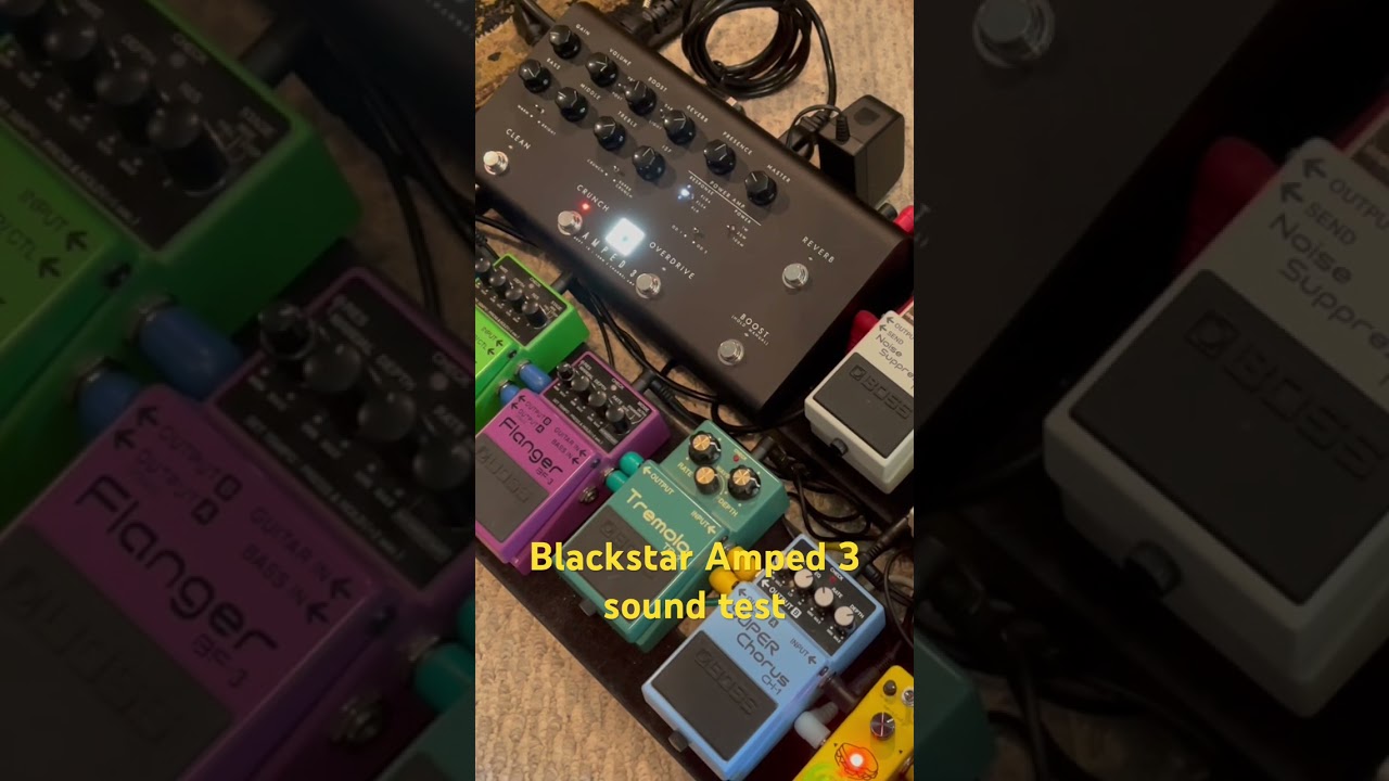 Testing The Blackstar Amped 3 #blackstaramplification #blackstaramps #amplifier