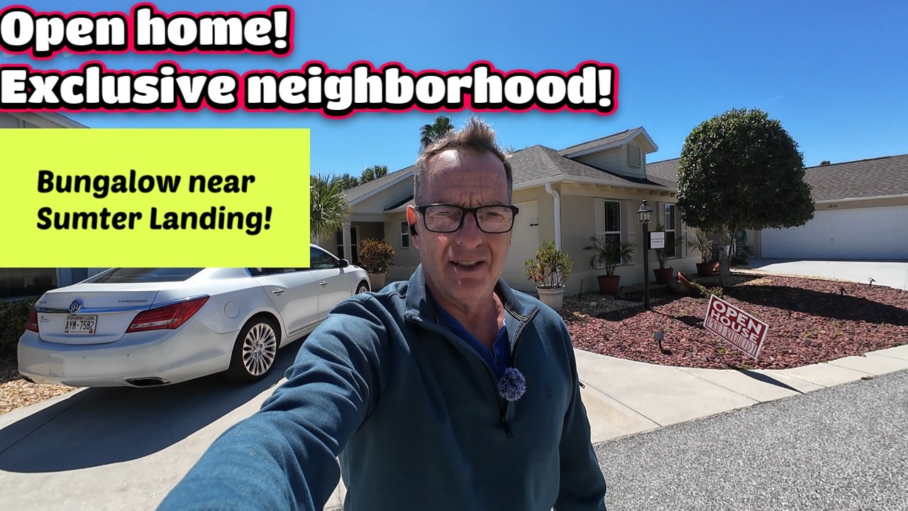 День открытых дверей! Элитный район недалеко от Lake Sumter Landing!