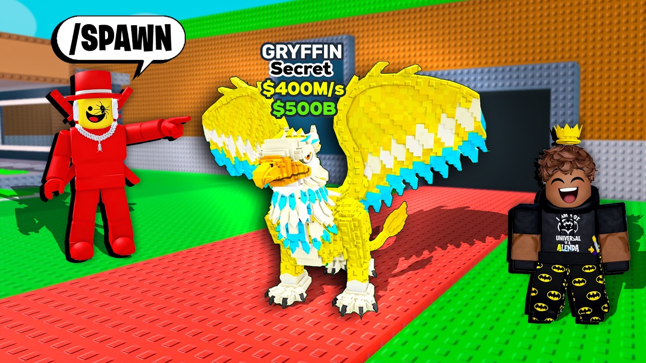 SAMMY SPAWNOU NOVOS BRAINROTS e EU FIZ UM LIMITADO DE 1 BILHÃO do ROUBE um BRAINROT (Roblox)