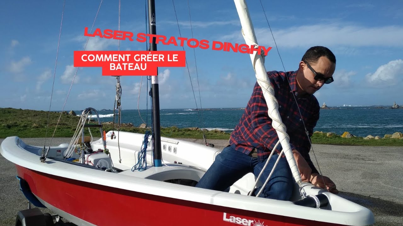 🛠️Tuto Laser Stratos : Comment Gréer Votre Bateau Facilement !🛠️ / Rig a Laser Stratos Dinghy