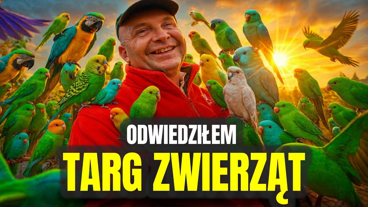 🦜 LOKALNY TARG ZWIERZĄT 🦜 dzień z panem Józkiem ! cz. 1/2 | MOJE MINI ZOO / odc. 735