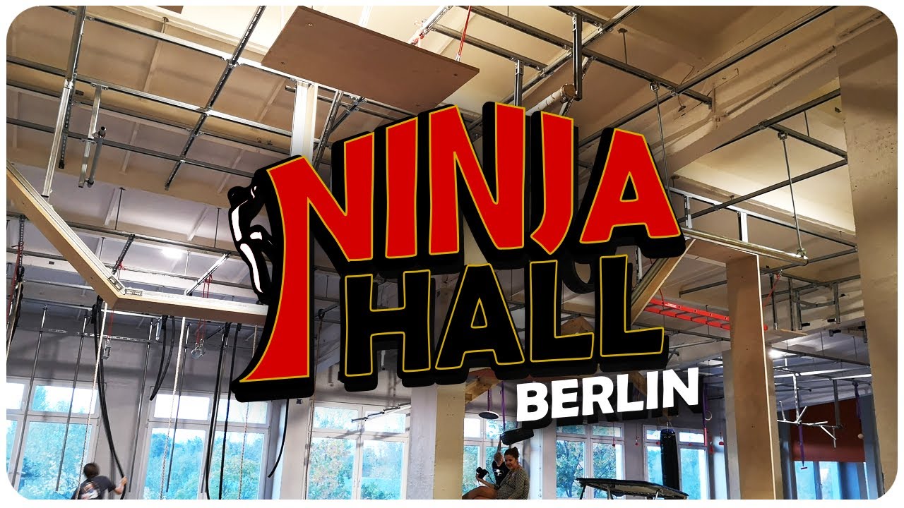 ► NINJA WARRIOR IN BERLIN! ERSTE TRAININGSHALLE FÜR NINJAS