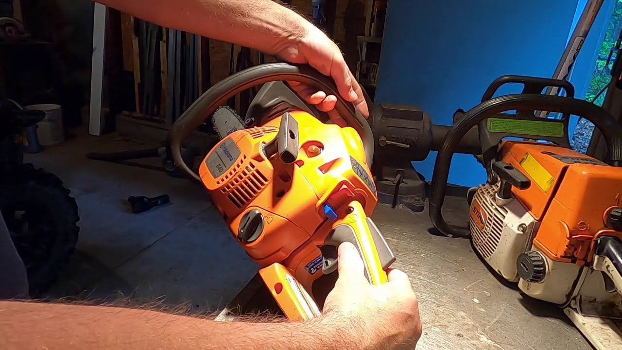 Husqvarna 240 won't stay running