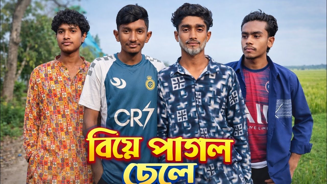 বিয়ে পাগল ছেলে। বাংলা ফানি নাটক।#ফানি_ভিডিও 