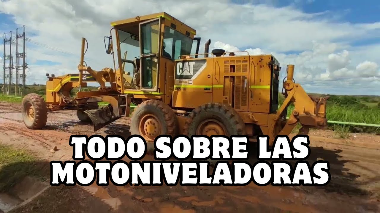 como se opera una motoniveladora caterpillar revision de motor y operacion