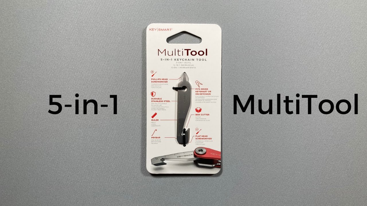 KeySmart 5-in-1 MultiTool Overview
