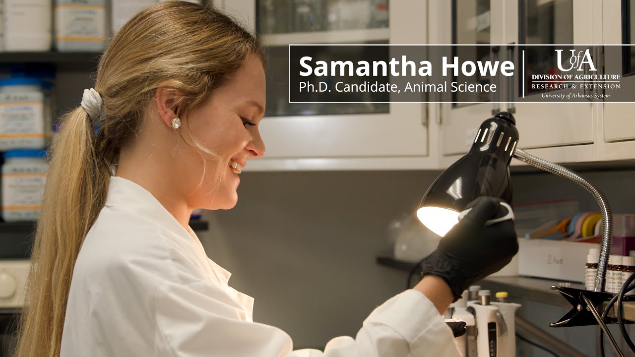 Samantha Howe, Ph.D. Candidate in Animal Science