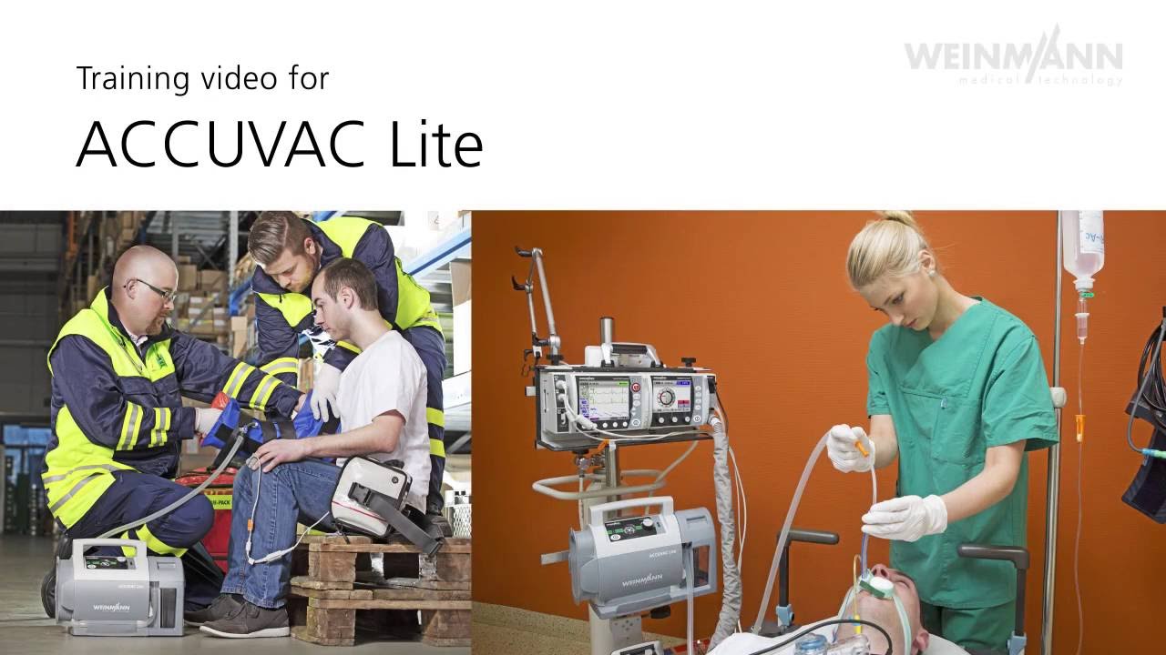 ACCUVAC Lite Training Animation: How to use the suction device