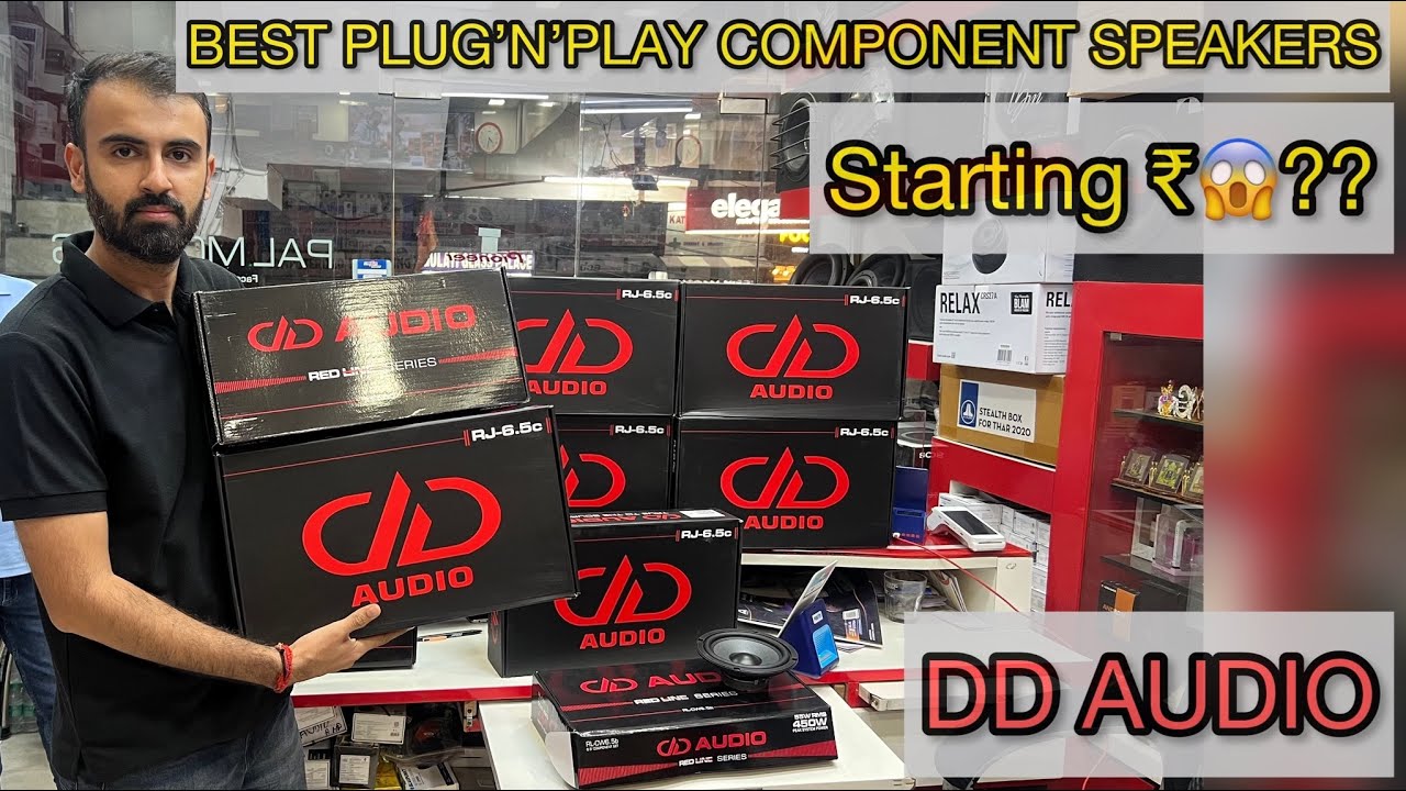 BEST COMPONENT SPEAKERS STARTING₹😱😱??| BEST PLUG N PLAY CAR COMPONENT SPEAKERS⚡️🇺🇸| DD AUDIO🇺🇸