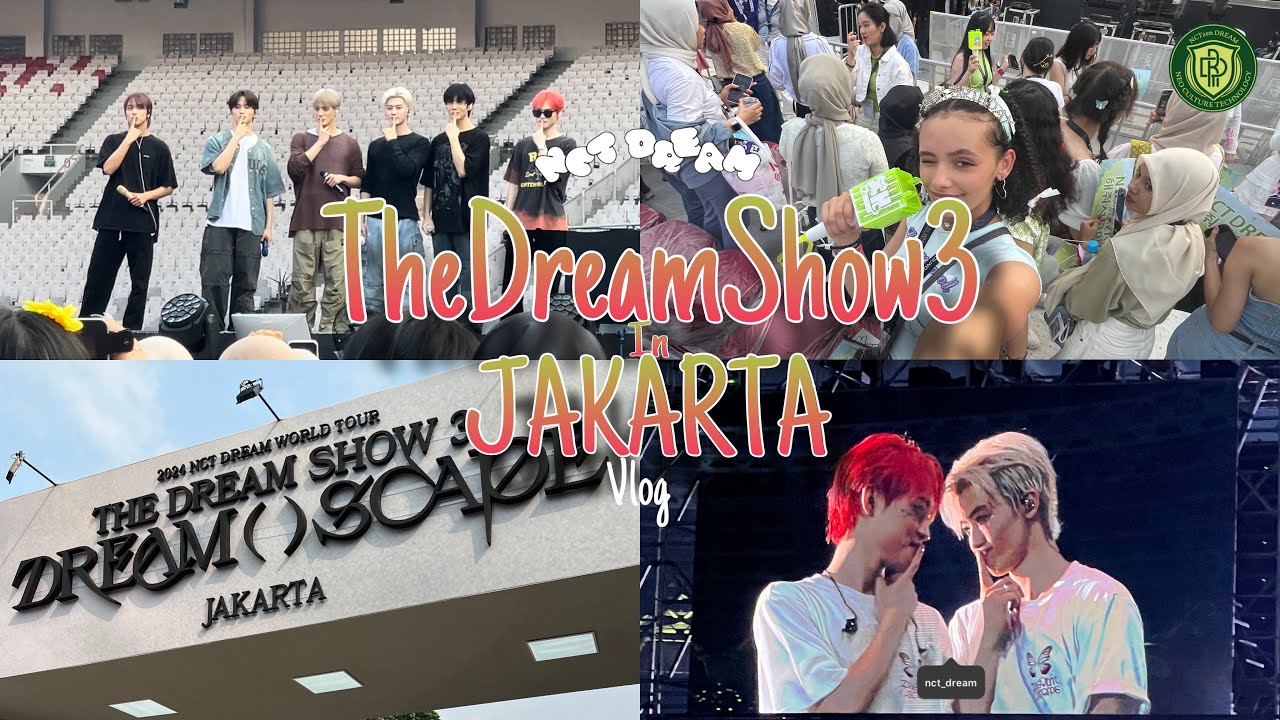 [시즈니브이로그] The Dream Show 3 in JAKARTA - NCTzen Vlog 💚