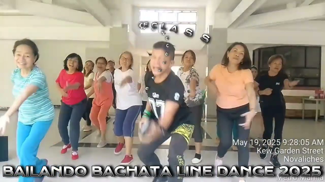 BAILANDO BACHATA LINE DANCE 2025 GREENVIEW YOUNG@HEART GROUP