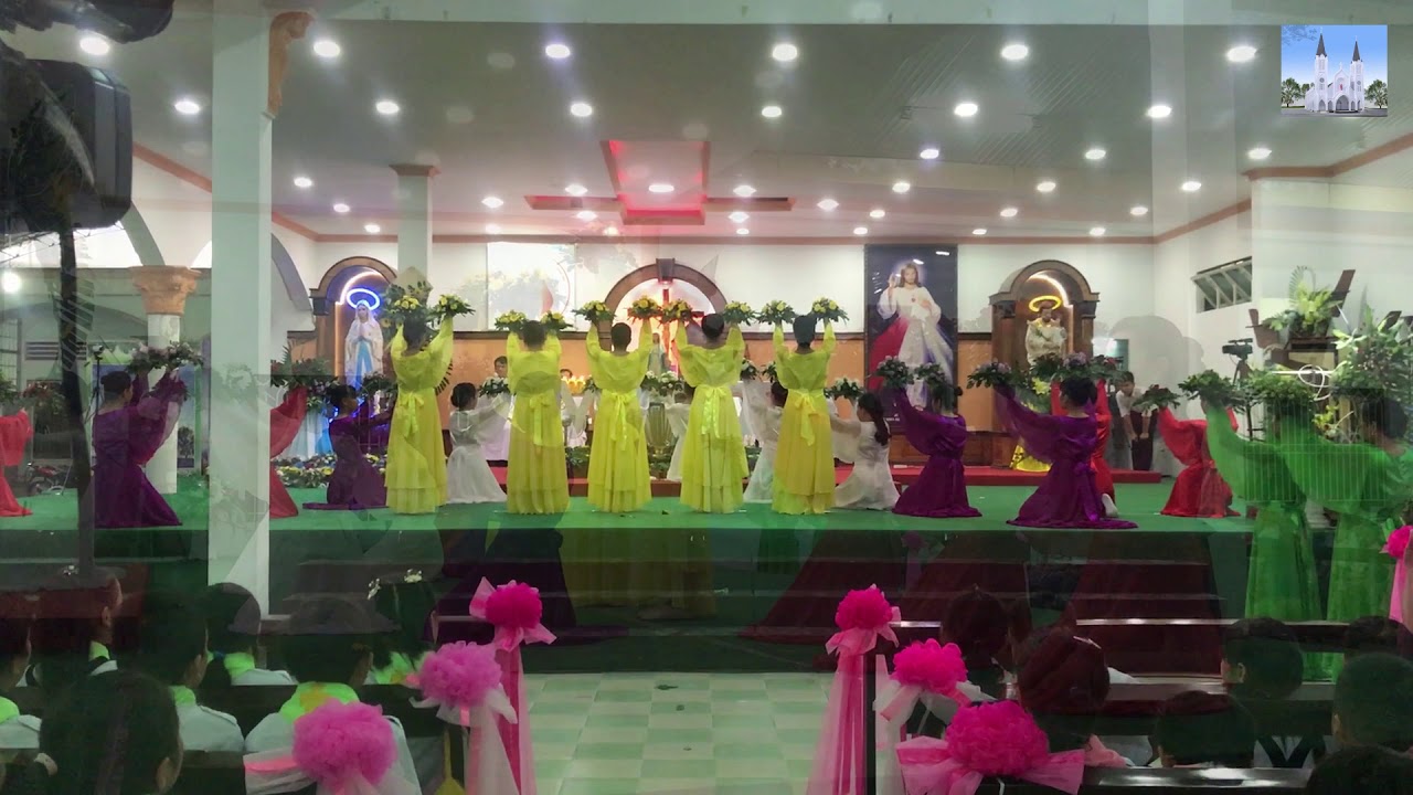 Dâng Hoa Năm Sắc - Gx Tân Thông (Kết Hoa 2018)