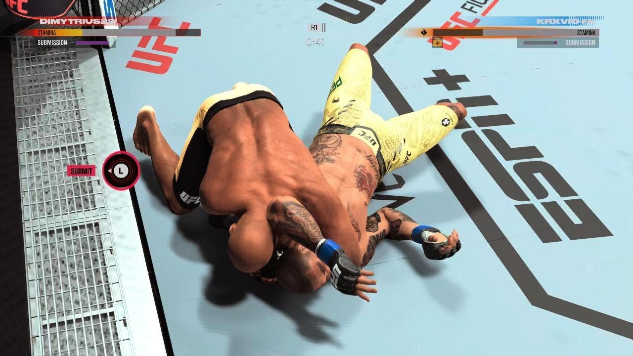 Dimytrius22/Silva vs Pereira/EA SPORTS UFC 5