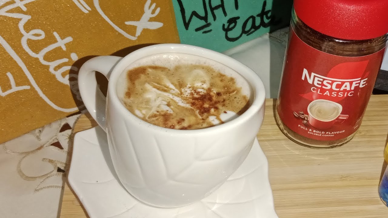 How To Make Best Nescafe Coffee in Just 3 minutes / Nescafe Classic Coffee Powder / Whipped Coffee