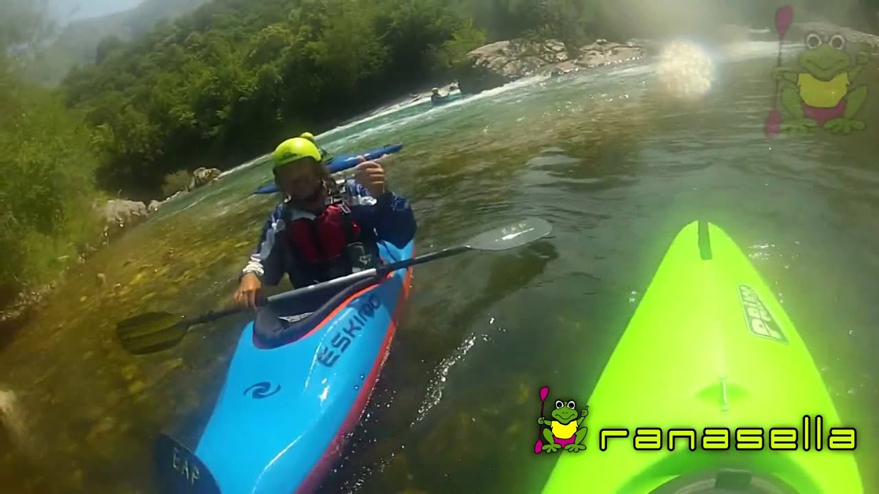 Kayak en los picos de Europa. Escuela Asturiana de Piragüismo - Ranasella