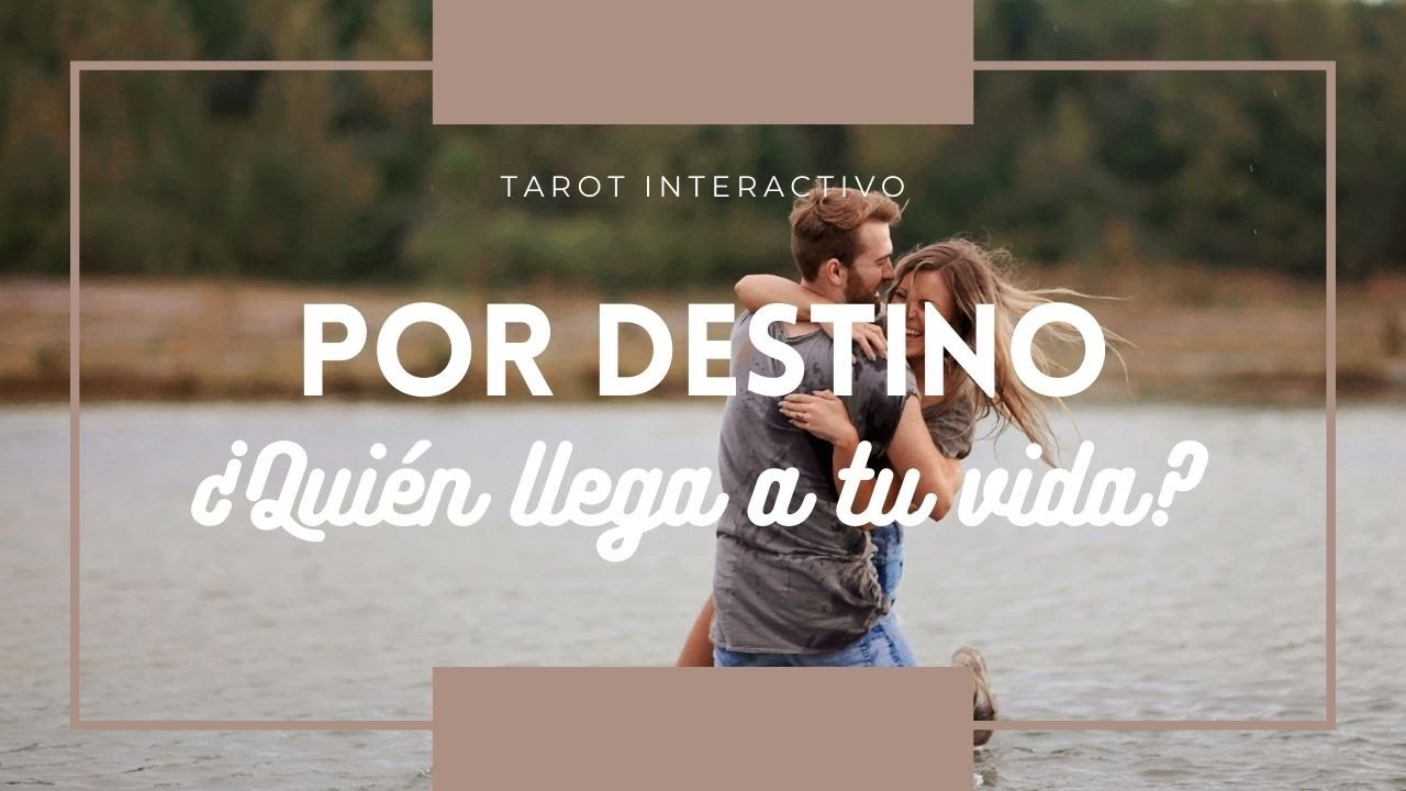 Por destino ¿Quién llega a tu vida? ⭐️❤️ SOLTEROS| Tarot Interactivo 🔮